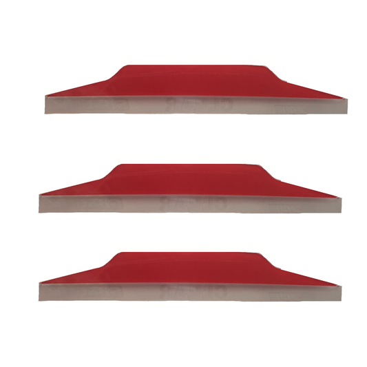 TVS Replacement Mud Visor Strip 3 Pack - Select Fitment