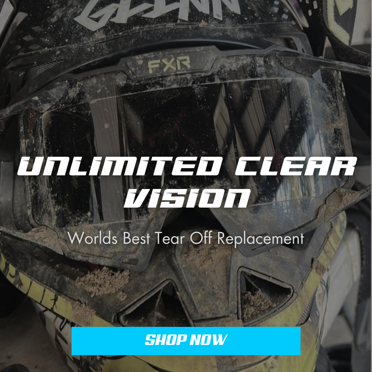 Motocross Tear Off replacement film