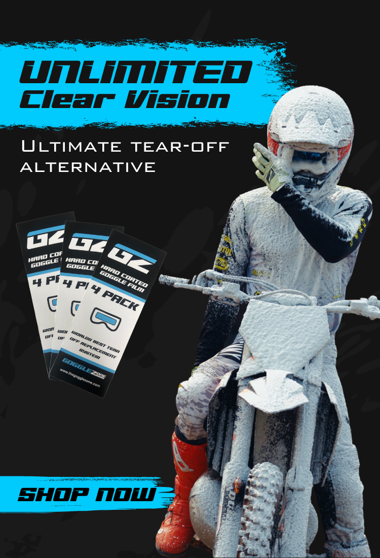 Dirtbike goggle lens protector