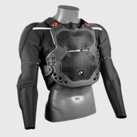 RXR Rpro mx air cushion chest protector on body