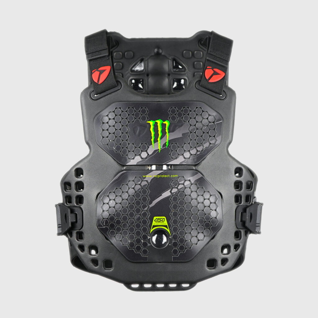 RXR Rpro mx air cushion chest protector front