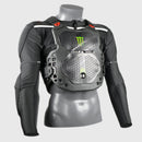 RXR Rpro mx air cushion chest protector on body