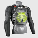 RXR Rpro mx air cushion chest protector on body